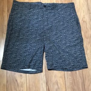 Men’s flat front shorts with hidden pocket